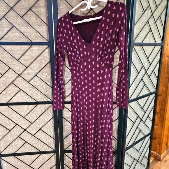 Z Supply, Fall maxi long sleeve dress, bouncy material - Picture 1 of 5